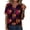 Dark Purple, variant on Halloween Blouses for Women Funny Cute Vintage Teacher Shirts Casual Holiday Button Down Tops Clothes