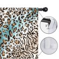 thumbnail image 4 of Blackout Kids Curtains,Leopard Print Childrens Insulated Curtains Set Of 2,Bedroom Essentials,Toddler Room Decor 42"x54"(106x137cm), 4 of 4