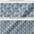 thumbnail image 2 of Soimoi Cotton Poplin Fabric Heart,Coffee Cup & Cat Kids Fabric Prints by Yard 42 Inch Wide, 2 of 7