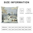 thumbnail image 5 of Orinice Horses Sleigh Winter Graphic Decorative Throw Pillow Cover for Home Couch Bed Sofa, High-Quality Christmas Winter Cushion Cover 1PC 20x20in, 5 of 5
