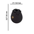 thumbnail image 4 of Secret Kisses Rosegasm Air Rechargeable Silicone Clitoral Vibrator, Black, 4 of 4