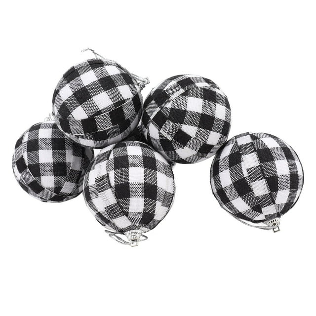 Bolas Decorativas BuyWeek Adornos de Navidad 2.76 Pulgadas 6 Piezas 70 mm