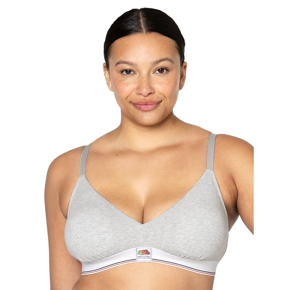 fresh collection by Fruit of the Loom Cotton Triangle Bralette