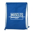 thumbnail image 2 of Cotton Motivational Gym Quote Bag, Gym Backpack with Inspirational Gym Quotes, 2 of 2