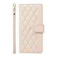 thumbnail image 5 of Crossbody Wallet Case for Samsung Galaxy A54 5G, Credit Card Slots Elegant PU Leather Magnetic Closure Shoulder Strap Purse Phone Case Flip Kickstand Full Body Protection Cover for Women Girls, Beige, 5 of 12