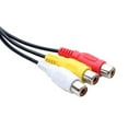 thumbnail image 4 of USB to 3RCA Female Jacks Splitter Cables with EMIs RFI Shielding Flexible PVC Jackets for Sound Video Output, 4 of 8