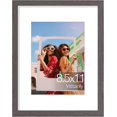 thumbnail image 1 of Vittanly Diploma Frame, Premium Material with Shatter Resistant Plexiglass, Display Pictures 6x8 with Mat or 8.5x11 without Mat, 8.5x11 Picture Frame for Wall or Table Top Display, Dark Grey, 1 Pack, 1 of 1