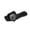 Summer Shoes # Black, variant on Women Chunky Heel Sandals Open Toe Metallic Ankle Strap Block Heel Dress Shoes Adjustable Buckle Soft Insole Non-Slip Evening Party Wedding Casual Outdoor