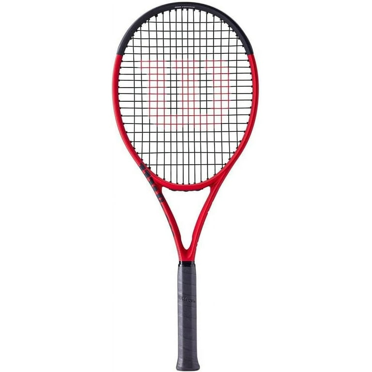 Wilson Clash v2.0 100 Tennis Racquet, Red, 4.5