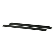 Full Size Conversion Rails For Bordeaux and Roxanne 4 in 1 Crib - Finish: Ebony Black