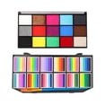 thumbnail image 3 of Lunxisen 1 Pcs Face Paint Kit for Kids Set Art Supplies Face Painting Palette Crayons Stencils Sponges Brushes Party Stage, 3 of 8