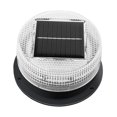 thumbnail image 1 of Luz estroboscópica solar para coche, lámpara intermitente de emergencia, redonda, compacta, resistente al agua para Luz roja y azul, 1 of 9