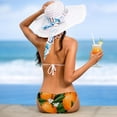 thumbnail image 5 of Tangerine Detachable Sponge Adjustable Strap Bikini Set Swimsuit Two-Pack Swimming Suits - Beach Vacation Swimwear, 5 of 6