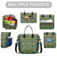 thumbnail image 2 of OBREWU Sunflower Womens Lunch Box for Work,Insulated Large Sunflower Lunch Bag for Women,Loncheras Para Mujer,Leakproof Adult Lunch Bag for Work,Beach,Travel,Picnic,Camping, 2 of 7