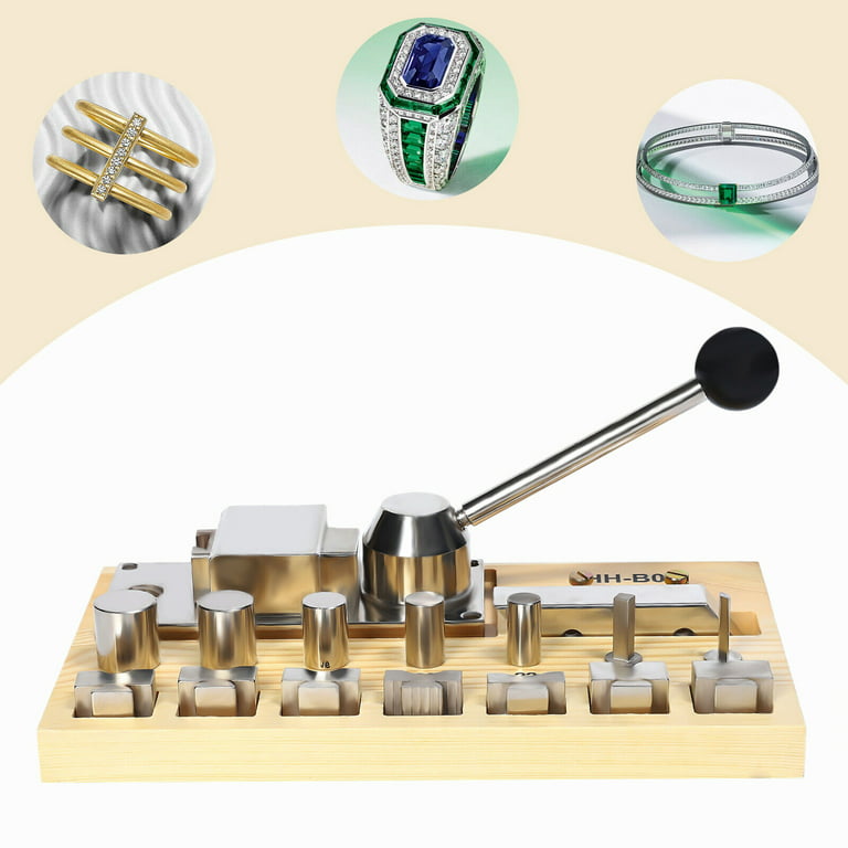 Generic Abbraccia Multi-Functional Ring Bending Tool, Ring Bender Ring  Maker, Simple Earring Bending Tools Jewelry