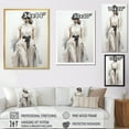 thumbnail image 4 of Designart "Italian beautyful Walk II" Fashion Accessories Floater Framed Canvas Print, 4 of 7