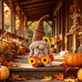 thumbnail image 6 of Harvest Gnome Plush Doll,Sunflower Maple Leaf Gnome Tabletop Ornament for Autumn Yard Thanksgiving Fall Decor, 6 of 6