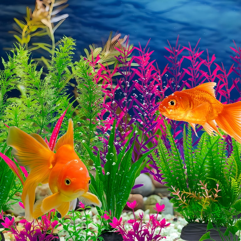 Glofish Deals Glofish Aquarium Decorations Silk Plants For Fish