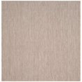 thumbnail image 4 of Safavieh Courtyard Collection Beige and Brown Round Area Rug, 6'7' Diameter, Indoor/Outdoor, 1 Count, 4 of 5
