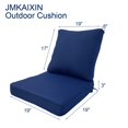 thumbnail image 2 of Set de Cojines JMKaixin para Asientos y Respaldo de Muebles de Patio, 2 of 3