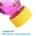 thumbnail image 4 of Uxcell 500ml Glass Square Reagent Media Storage Bottles with Yellow Cap, Clear, 4 of 7