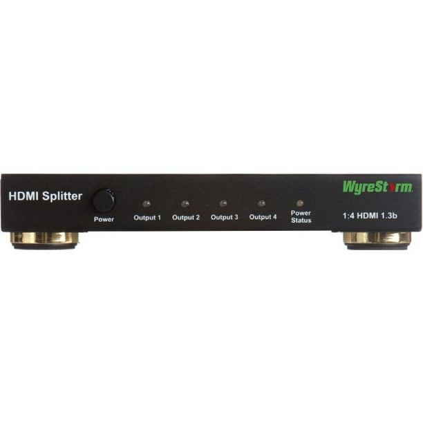 WyreStorm 1x4 4K HDMI Splitter with HDCP 2.2 4096 x 2160 600 MHzMaximum Video Bandwidth 49