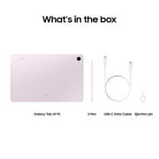 Samsung Galaxy Tab S9 FE 10.9 Widescreen Tablet with S Pen, 128GB, Android 13, Lavendar