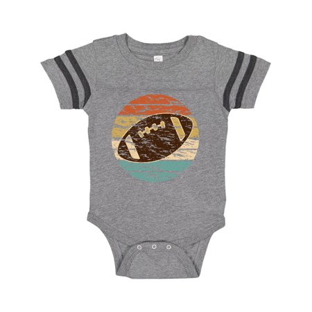 

Inktastic Football Distressed Retro Sunset Gift Baby Boy Bodysuit