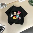 thumbnail image 3 of Camiseta de algodón de verano para niños de la marca Disney, linda y divertida camiseta de dibujos animados de Minnie para niño y niña, ropa informal de moda urbana para niños, 3 of 5