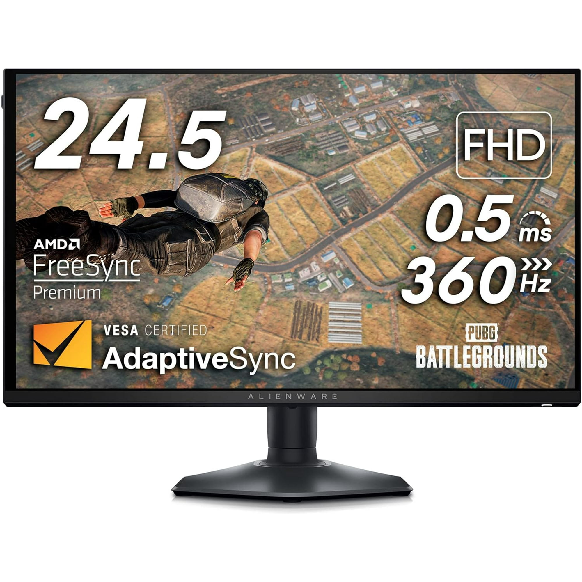 Alienware AW2523HF 24.5-inch Gaming Monitor (1920×1080, 360Hz, AMD