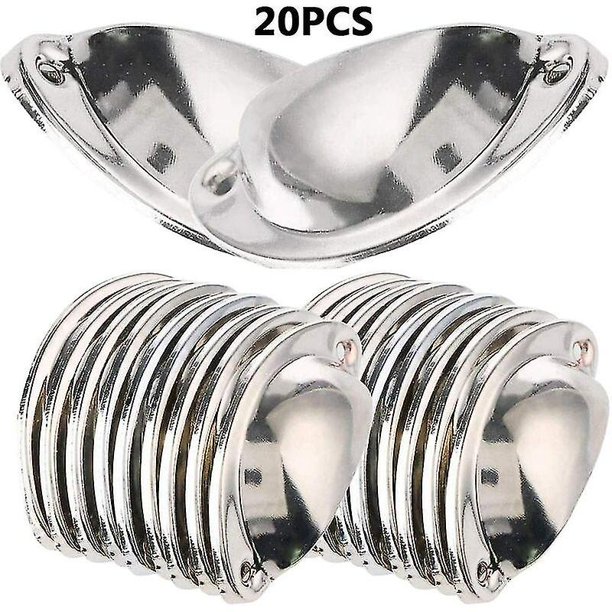 Vinta S de 20x 82 mm, compatible con el kit de tablero de gabinete Er, perilla de puerta de hierro para muebles retro, color plateado