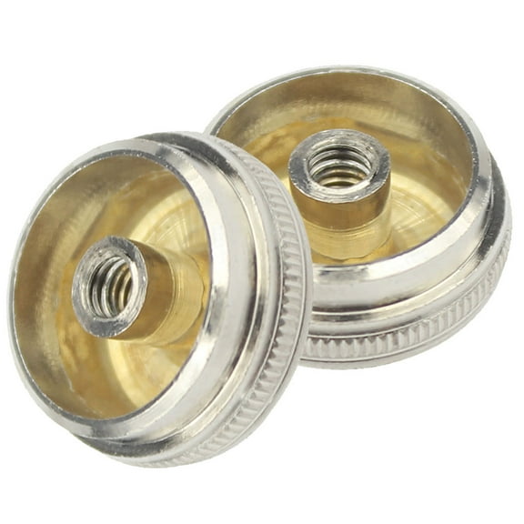 2 Pcs Flute Replacement Parts Musical Instruments Parts Flute End Cap Flute Screw