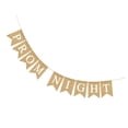 thumbnail image 4 of 1pc PROM NIGHT Wedding Banner Dovetail Linen Wedding Banner (Assorted Color), 4 of 9