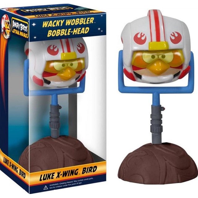 Angry Birds: Star Wars Wacky Wobbler Cabeza de Bobble de Pájaro X-Wing por FunKo