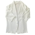 thumbnail image 5 of sususu Womens Blazers Dressy Casual,Petite Blazers for Women,Plus Size Lightweight Long Sleeve Open Front Business Casual Jacket for Everyday Wear - White, 5 of 5