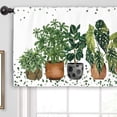 thumbnail image 5 of dinii Rooster Chicken Kitchen Curtain Valance 54W x 18H Rod Pocket Vintage Farmhouse Rustic Retro Farm Country Rural Window Treatment for Living Room Bedroom Bathroom, 5 of 6