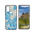 thumbnail image 1 of Compatible with Motorola Moto G Pure Phone Case, Blue-Marble999-84 Case Silicone Protective for Teen Girl Boy Case for Motorola Moto G Pure, 1 of 1