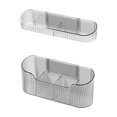 thumbnail image 2 of Umbrella Rack Wall Mounted Storage Cabinet | No Punch Installation | Gray Plastic | Space Saving Entry Door Organizer | Multi-Use Bucket Holder | 23.5x10x6.6cm | Durable & Stylish Home Decor, 2 of 6