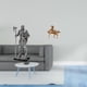 thumbnail image 2 of Figura de escritorio,Estatua de caballero,arte,artesanía,coleccionable,escritorio,oficina,Figura de caballo,Adorno de caballo,escultura animal,decoración de escritorio,Figuras de caballos, 2 of 8