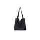 thumbnail image 1 of Qarigey Bolso de hombro para mujer, bolso de mano reutilizable de pana para compras, bolso sencillo Bolsas de mensajero y de hombro Schwarz Qarigey AP010441-03, 1 of 6