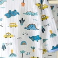 thumbnail image 3 of larppty Big Girls Cute Pajama Sets Long Sleeve Tops and Pant Teens Sleepwear 2 Piece Pjs Clothes2-3 YearsLight Blue, 3 of 3