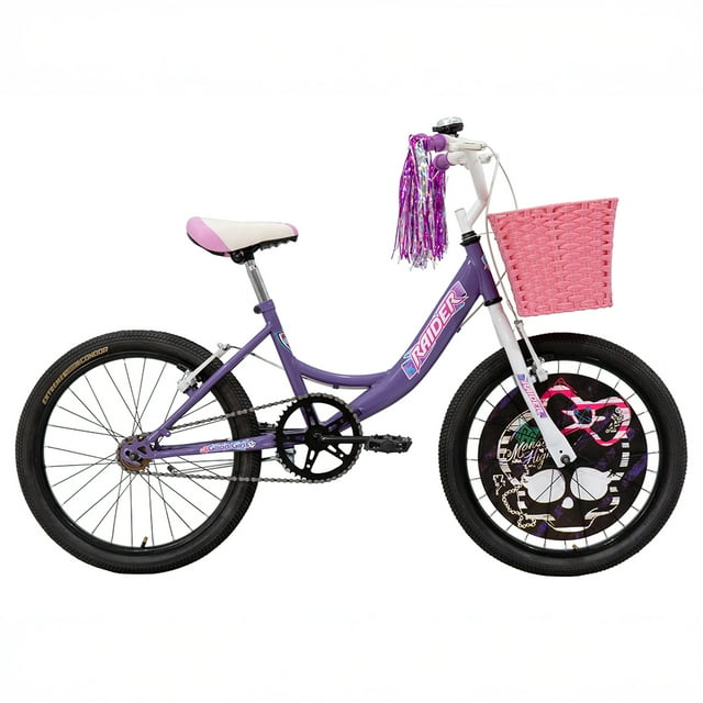 Bicicleta Raider Good Girls BMX Rodada 20 Violeta Infantil