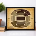 thumbnail image 6 of AT&T Stadium Football Seating Chart Art Print - 11x14 Unframed Art Print - Great Sports Bar Decor and Gift for Football Fans, 6 of 7