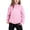 Pink, variant on JIAYUE Girls 2-Piece Outfits Baggy Raglan Long Sleeve Solid Color Hoodies With Pocket Sweatpants Sets For Back To School,3-4 Years