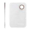 thumbnail image 2 of Eye Shadow Mixing Palette, Transparent Makeup Mixing Tray Palette Reusable Lightweight With Spatula For Lipstick For Beauty Salon For Pigment, 2 of 8