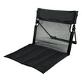 thumbnail image 2 of Silla de camping con respaldo, cómoda silla de playa para viajes, patio, barbacoa Negro, 2 of 8