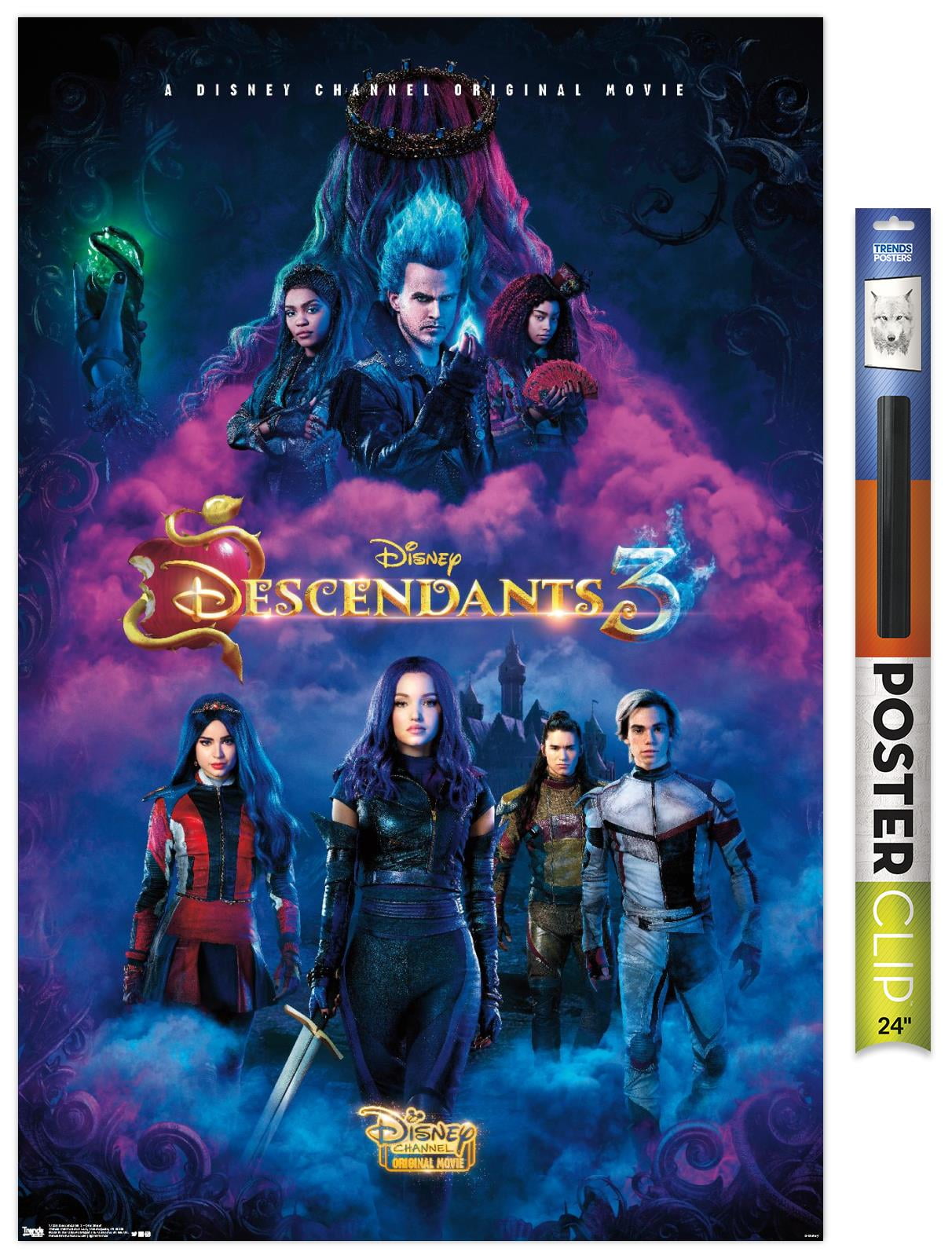 disney descendants 3 one sheet wall poster 22 375 x 34 walmart com