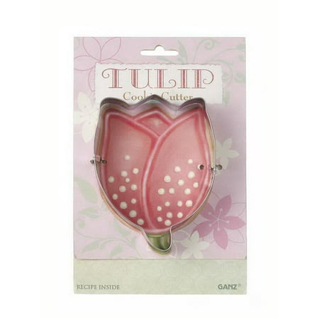 Tulip Cutter - Tulip Flower Cookie Cutter by Ganz
