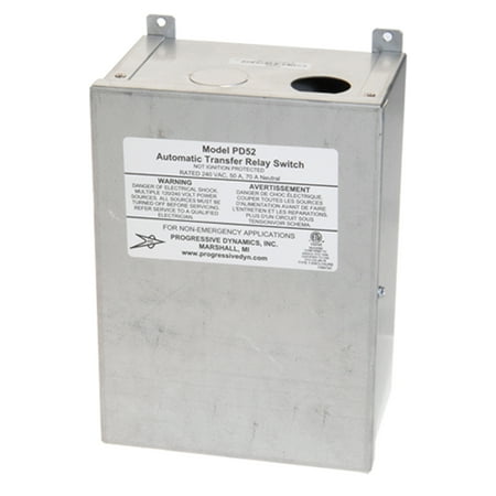 Automatic Switch - Progressive Dynamics PD52V 5200 Series Automatic Transfer Switch - 240 VAC, 50 Amp