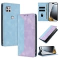thumbnail image 2 of Phone Case for Motorola Moto One 5G Ace FOXDOCK Premium Leather,Creative Dual-Color Cover with Card Slot,Shockproof, 2 of 7